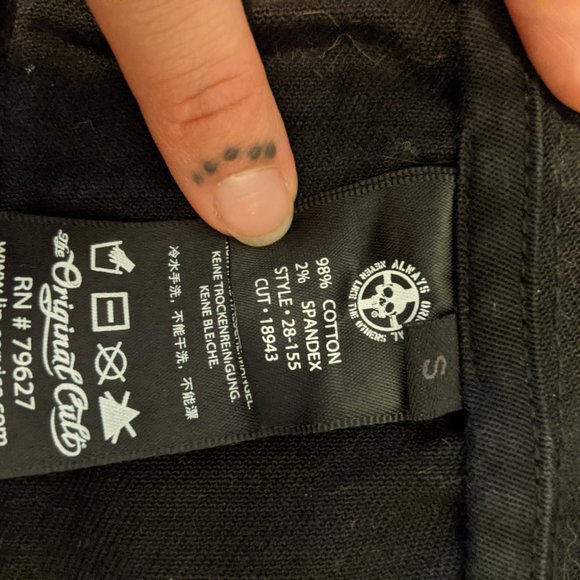 Lip Service Psycho Circus striped waist cincher suspender corset - Picture 3 of 3